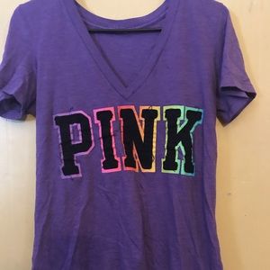 Purple vs PINK tee shirt